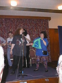 Pam Wells and Alice Lawson